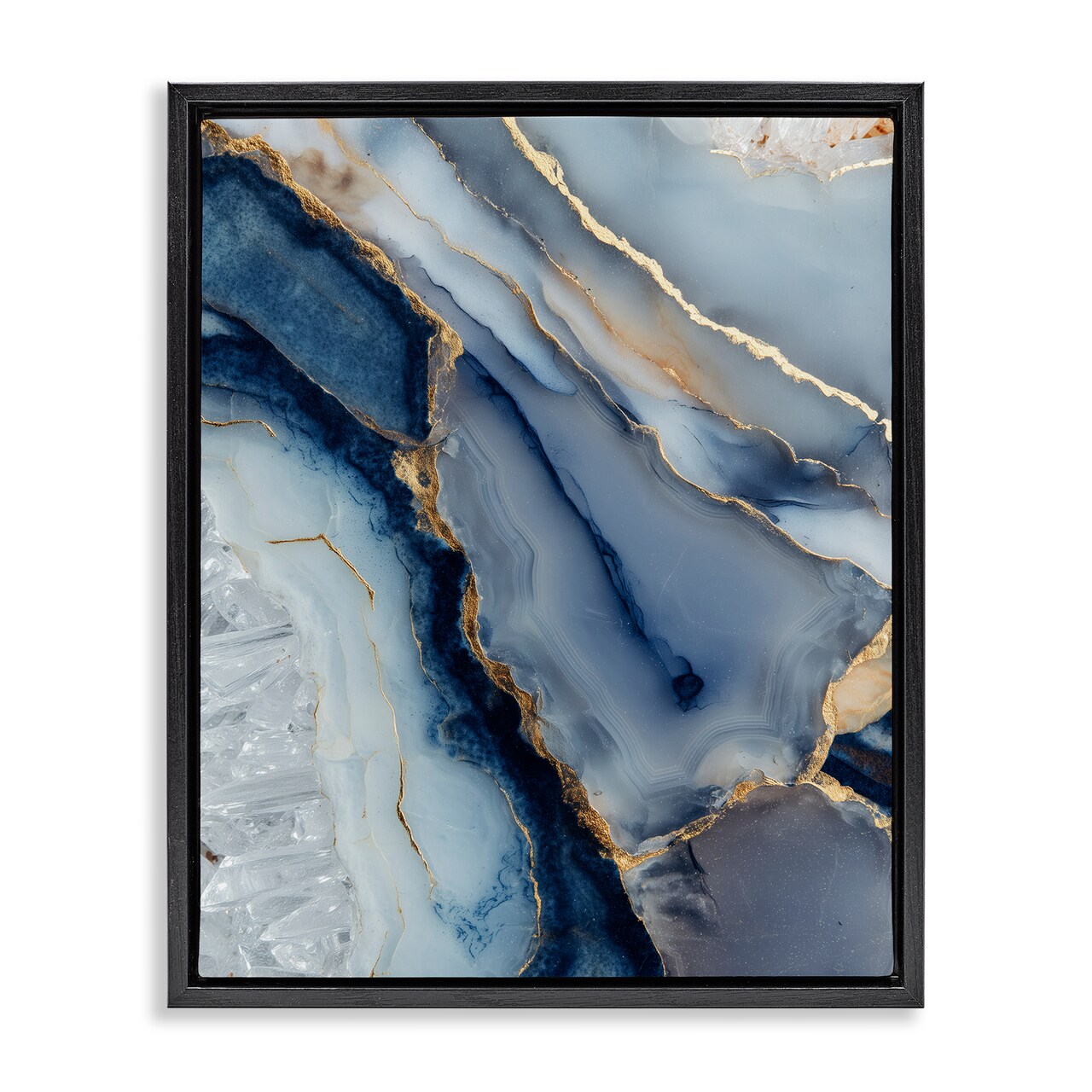 Stupell Industries Crystal Twilight Cracks Floating Frame, design by Svetlana Aleynikova